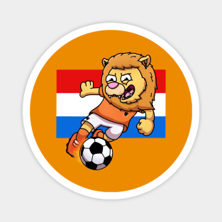 Oranje Leeuw Magnet